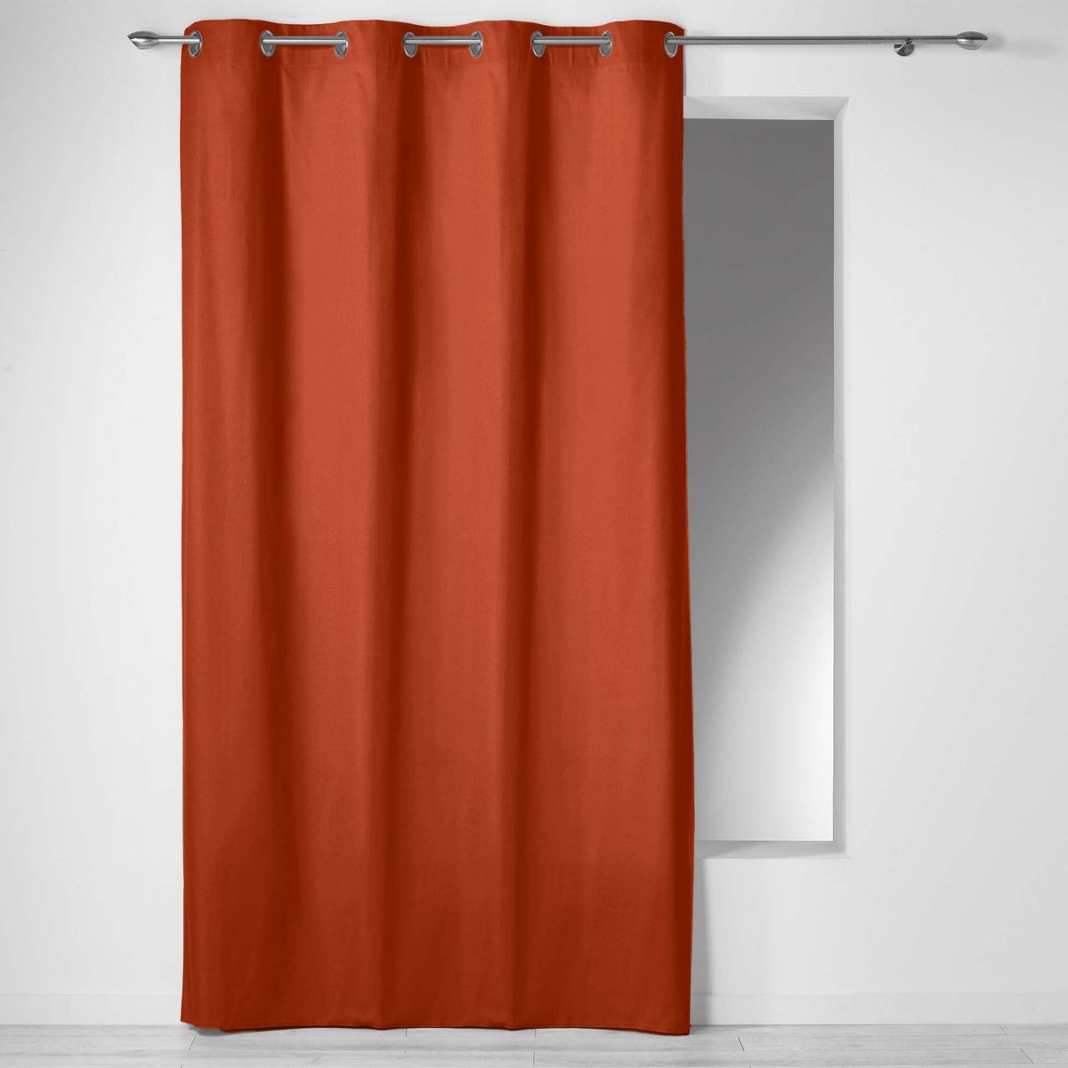 d'Interieur ooggordijn, oranje, 140 x 240 cm