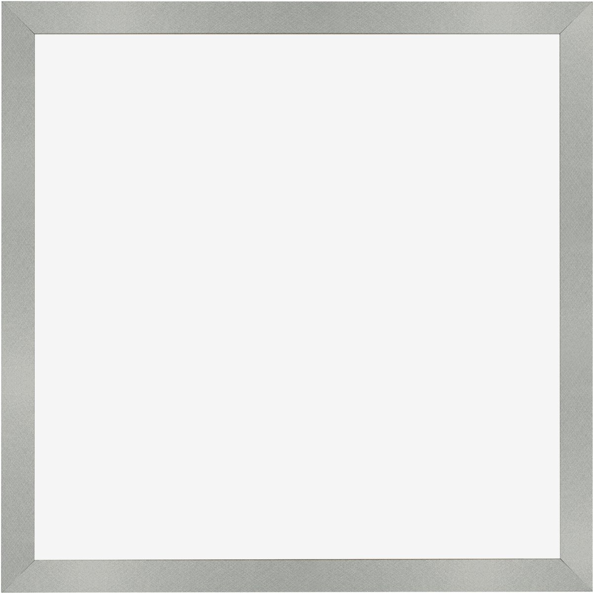 Fotolijst 50x50 cm - MDF - Aluminium Geborsteld - Benno