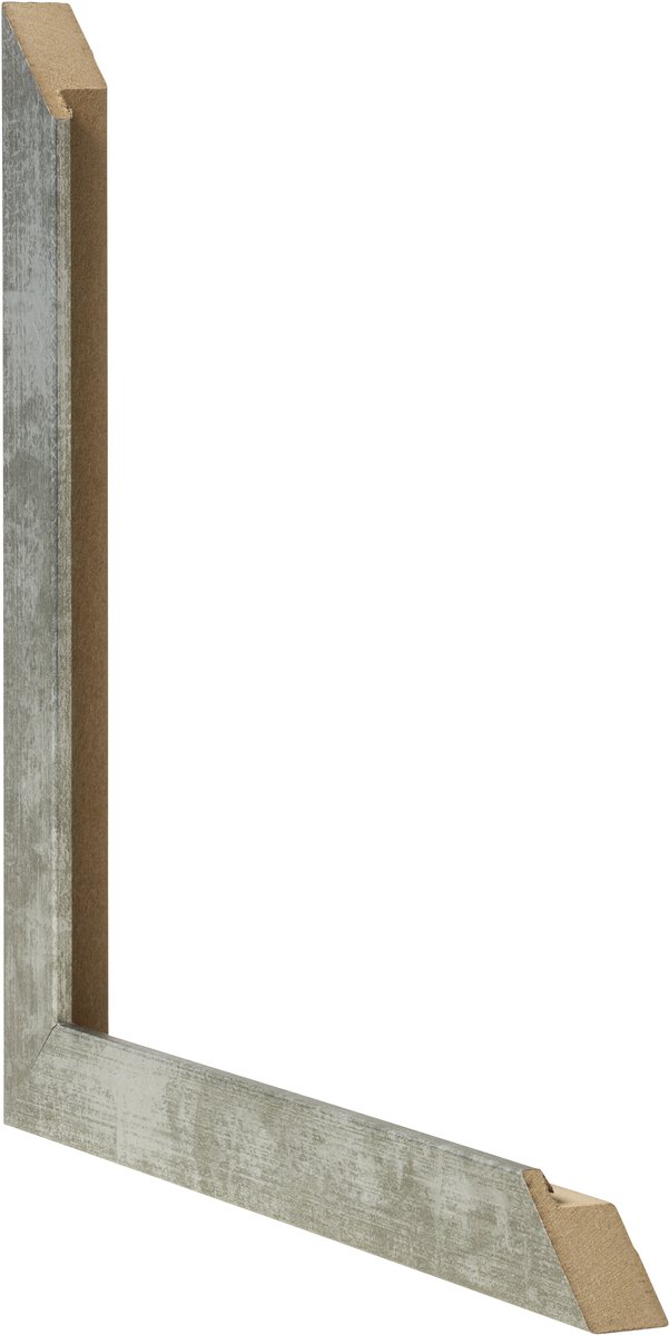 Fotolijst 20x25 cm - MDF - IJzer Geveegd - Benno