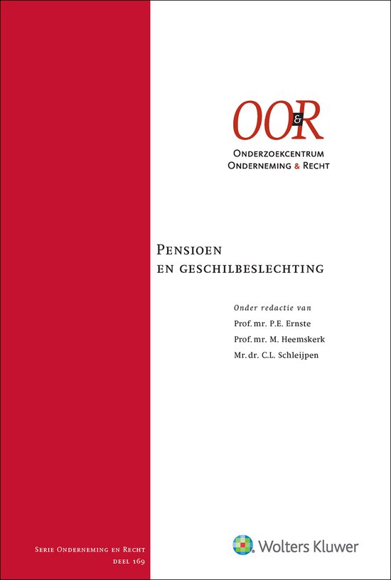 Pensioen en geschilbeslechting - cover
