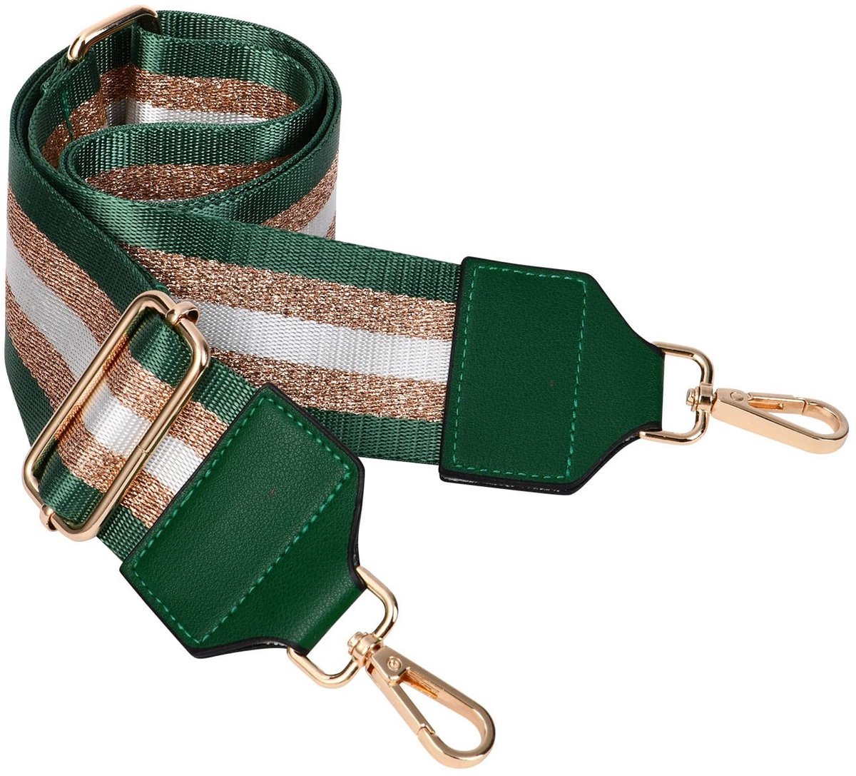 Dailygoods - Aucuu Schouderriem, verstelbare kleurrijke tasriem, universele lange riem, brede riem, schouderriem voor dames en heren, doe-het-zelf accessoires voor tas
