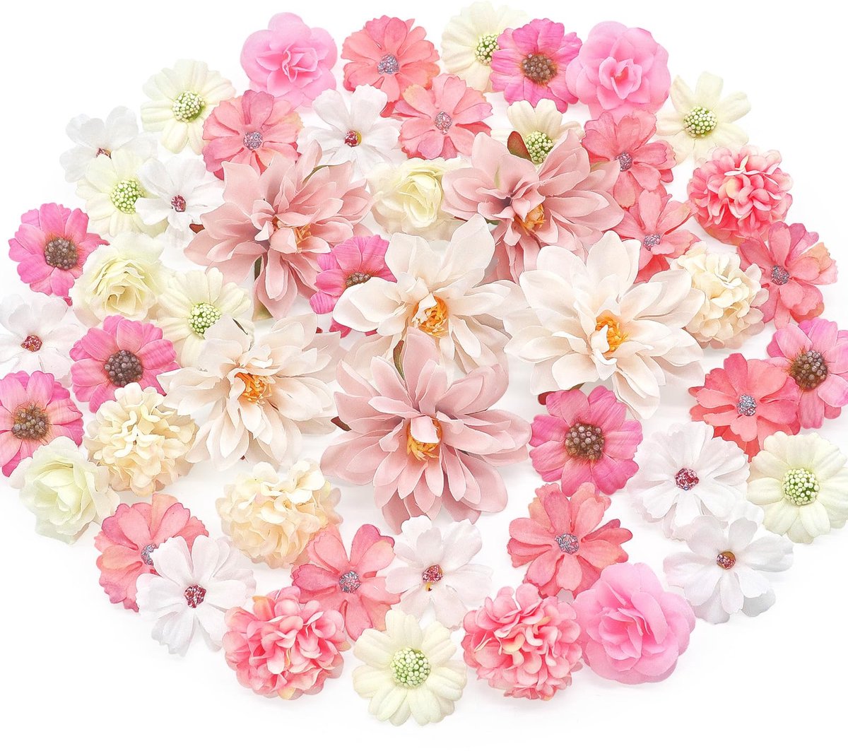 Zijden bloemen, bruidsboeket, woondecoratie, tafel, feest