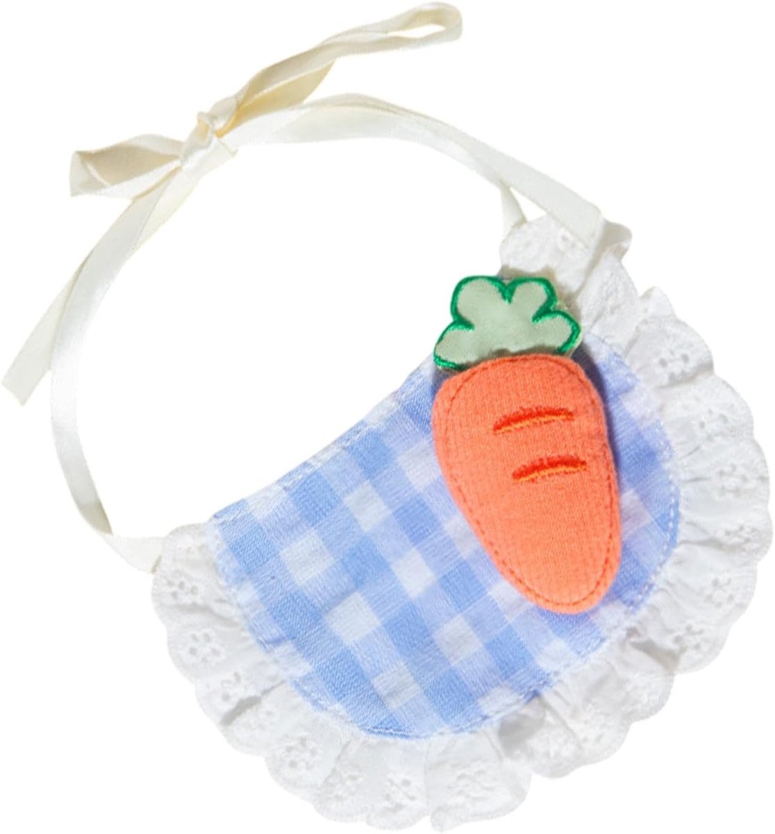 Wortel kattenslabbetje - Hondenhalsband/hoofdband | Decoratieve hoofdbanden voor huisdieren, kattenhalsbanden en -sjaals, hoofdbanden en plooien, kattenhoofdbanden, kittenhoofdbanden