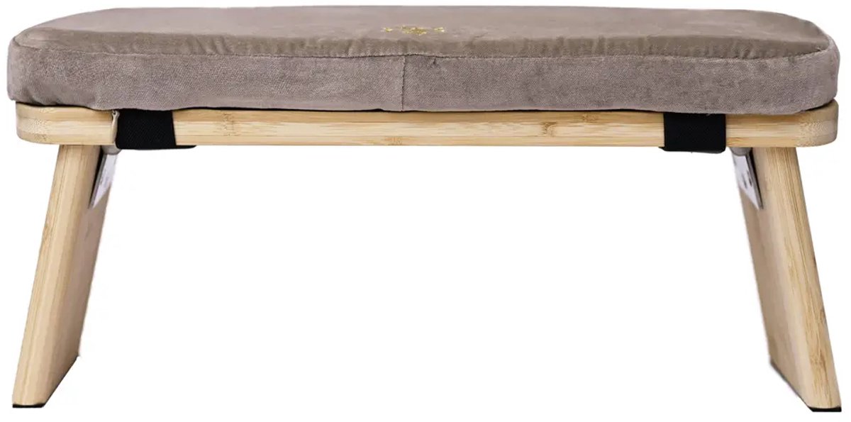 Love Generation - Meditatiebankje - Bamboe - Taupe