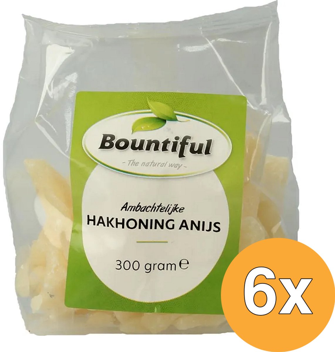 6x Bountiful Hakhoning anijs (300 gr)