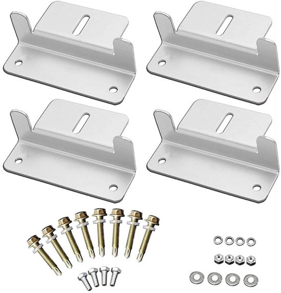 SPHProducts - Aluminium Z Beugels - Zonnepaneel Montage Beugel Kit