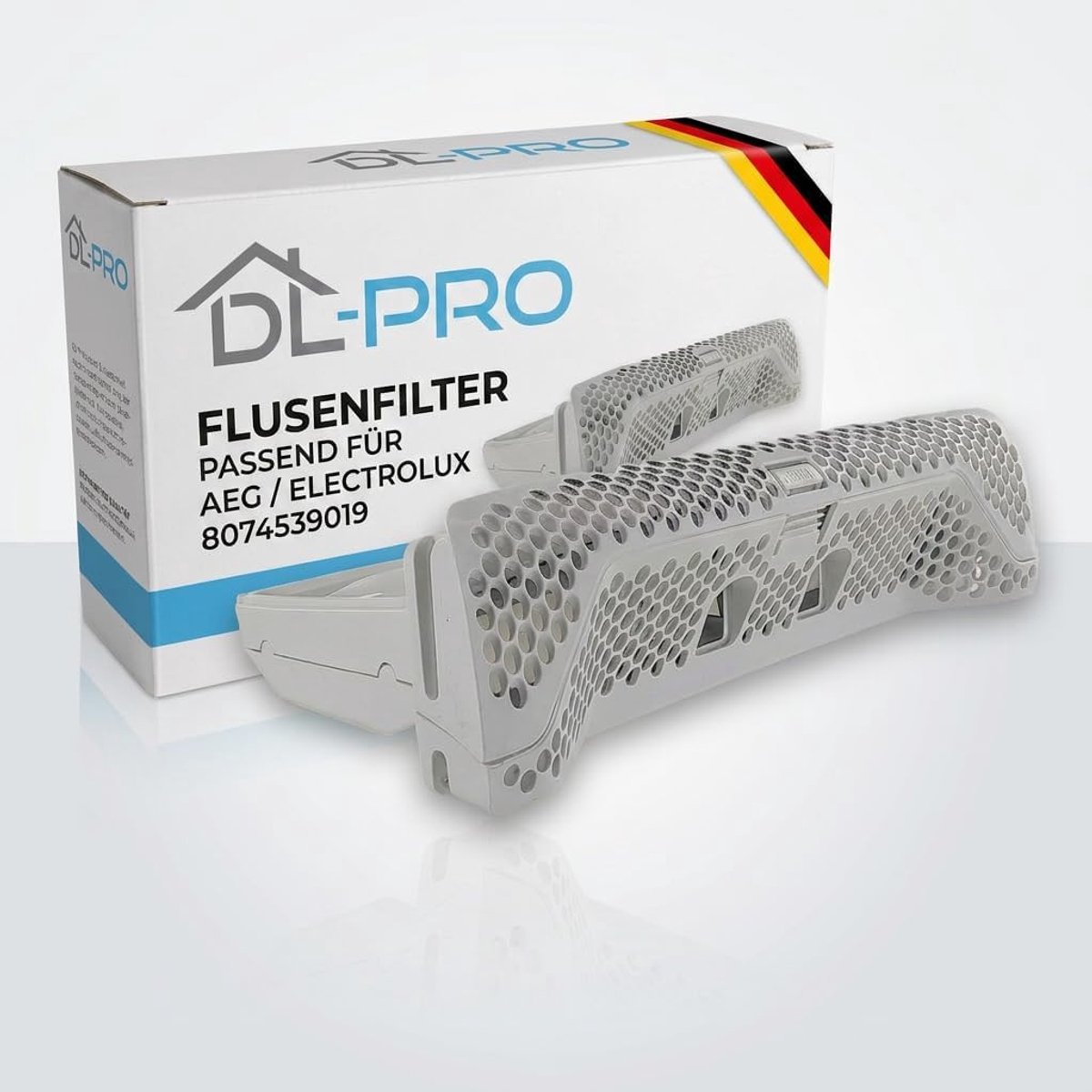 SnelShoppen - DL-pro Lintfilter 335x170x88mm voor Wasdroger - Vervangende Filterzak voor Efficiënte Pluizenverwijdering en Verbeterde Droogprestaties