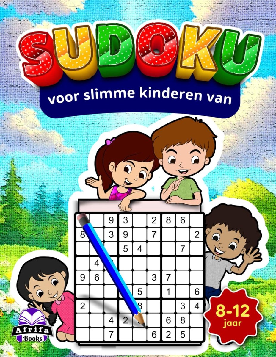 SnelShoppen - Sudoku voor Slimme Kinderen 8-12 Jaar - Leuke & Uitdagende Hersenpuzzels voor Logisch Denken, Concentratie & Probleemoplossend Vermogen