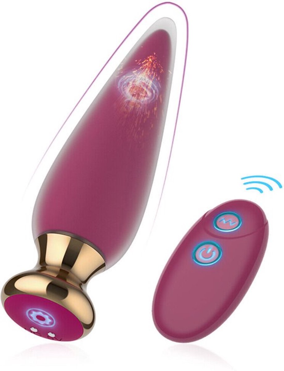 G-Spot-Clit-Stimulatie-Massage-Anaal-Billen-Vibrator-Plug-Dildo-Speelgoed-voor-Vrouwen