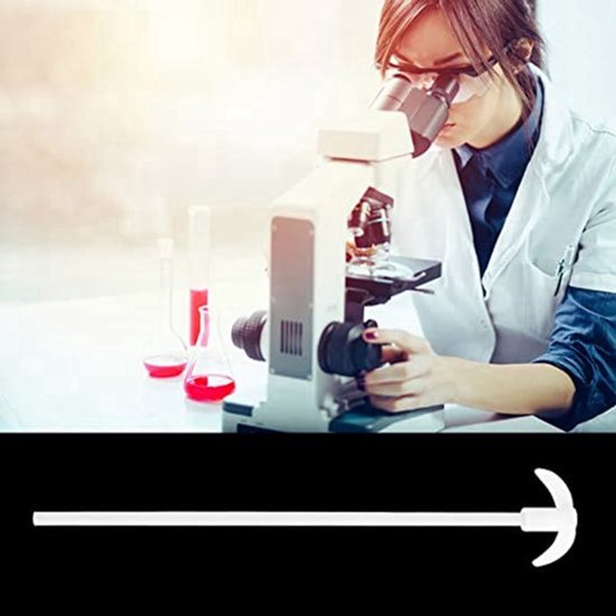 PTFE Roerstaaf, Laboratorium Roerstaaf, Hittebestendige Laboratoriumaccessoires Voor Laboratorium