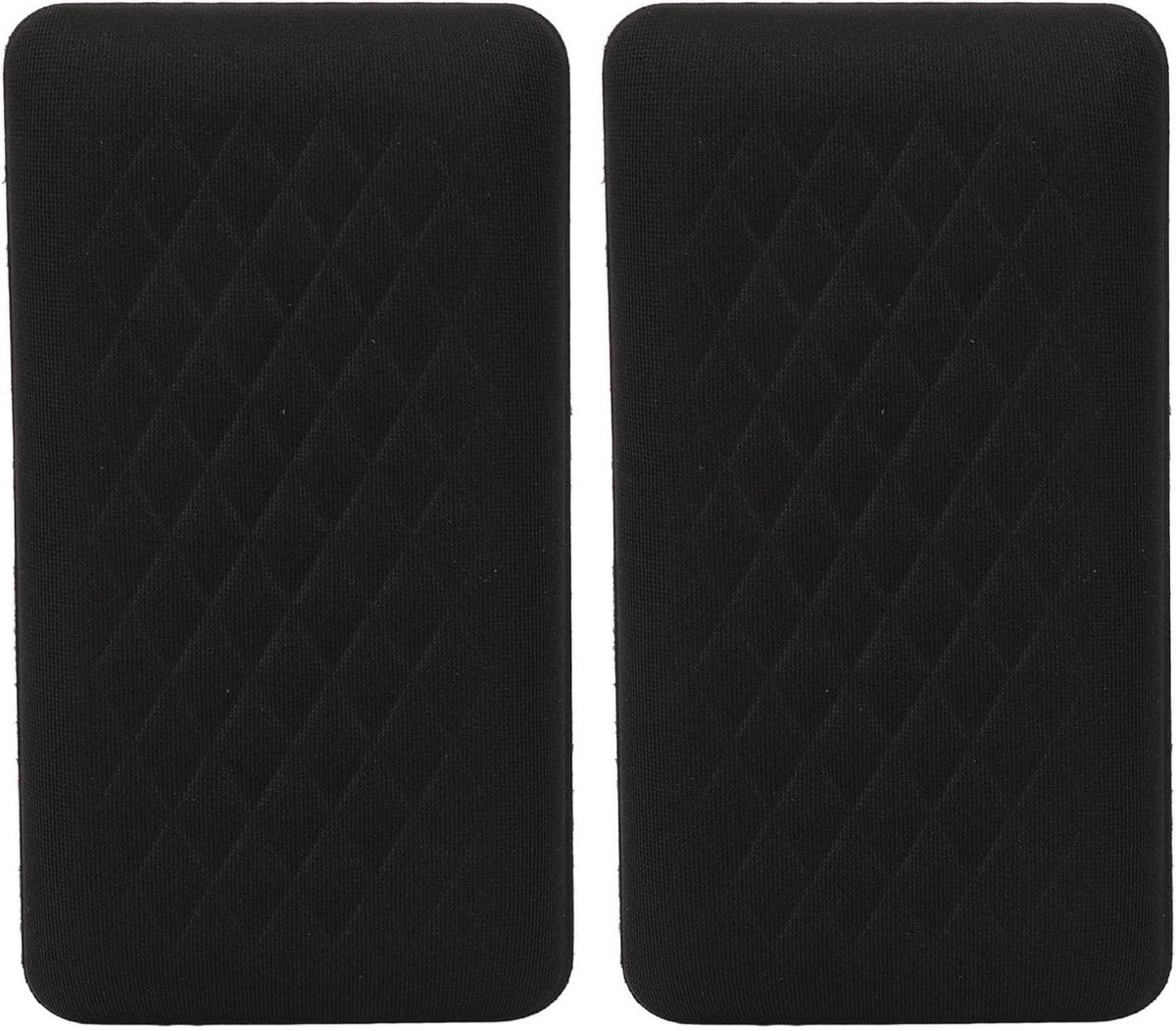 Knie Elleboog Kussen - Comfort Pad - Lange Ritten - Zachte Spons - 2 Stuks - Zwart