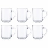 Luminarc Theeglazen - koffieglazen - 6x - 250 ml - 25 cl - Glazen voor thee en koffie