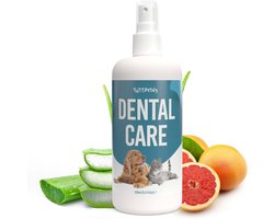 SnelShoppen - Petsly Dog & Cat Dental Care Spray - 250ml - Fresh Breath Spray voor Honden en Katten - Tandpasta en Tandsteenreiniger - Verfrissende Pe