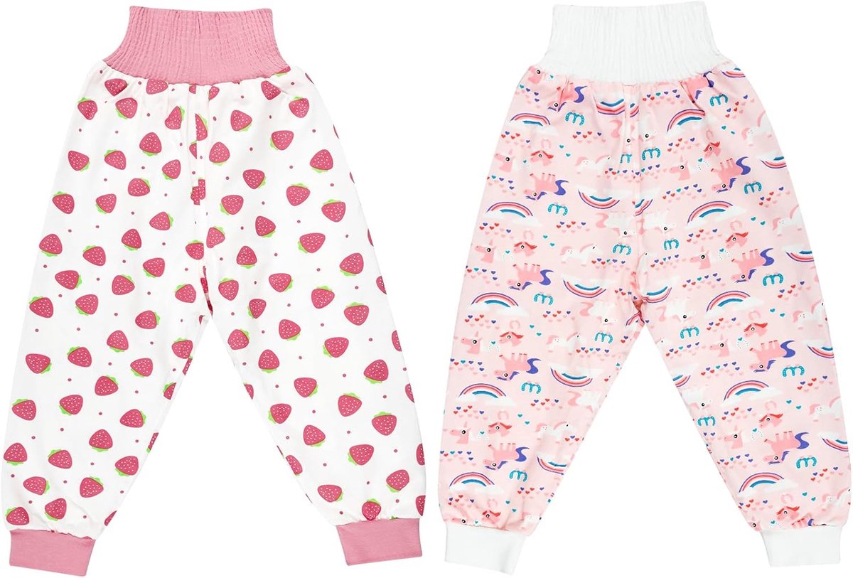 SnelShoppen - Absorberende Trainingsbroek Potje voor Kinderen, Zindelijkheidstraining, Nachtbroekjes, 2 Stuks, XL/7-9 jaar, Huidvriendelijk en Comfort