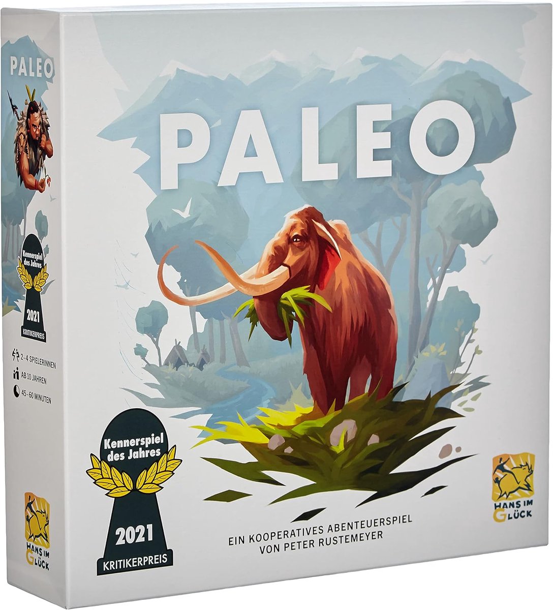 SnelShoppen - Bordspel Paleo | Strategisch Teamspel | Voor 2-4 Spelers | Geschikt voor 10+ Jaar | Duur 45-60 Minuten | Perfect voor Spelavonden en Gez