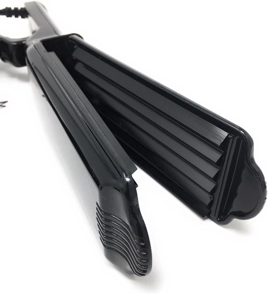 SnelShoppen - Professionele Stijltang met Kapseleffect, 45W, Toermalijn, 220°C - Voor Perfect Haar, Glad en Glanzend, Ideaal voor Thuis en op Reis