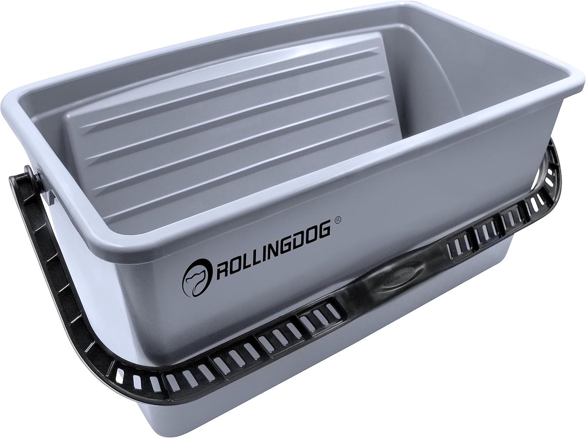 SnelShoppen - Jumbo 18 Inch Verfroller Bak - Extra Grote Plastic Verf Tray voor 18 Inch Verfrollers - Ideaal voor Groot Schilderwerk - 3-5 Liter Capac