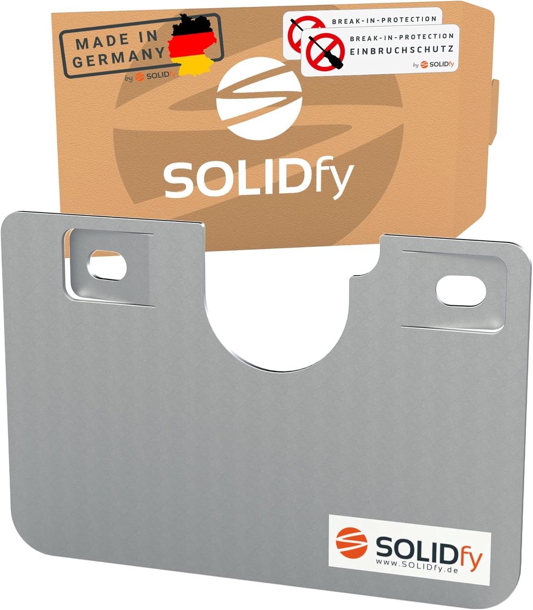SnelShoppen - Intrusion Protection Driver Door, Prick Stop, RVS Beveiliging voor Ducato, Jumper, Boxer X250, X290