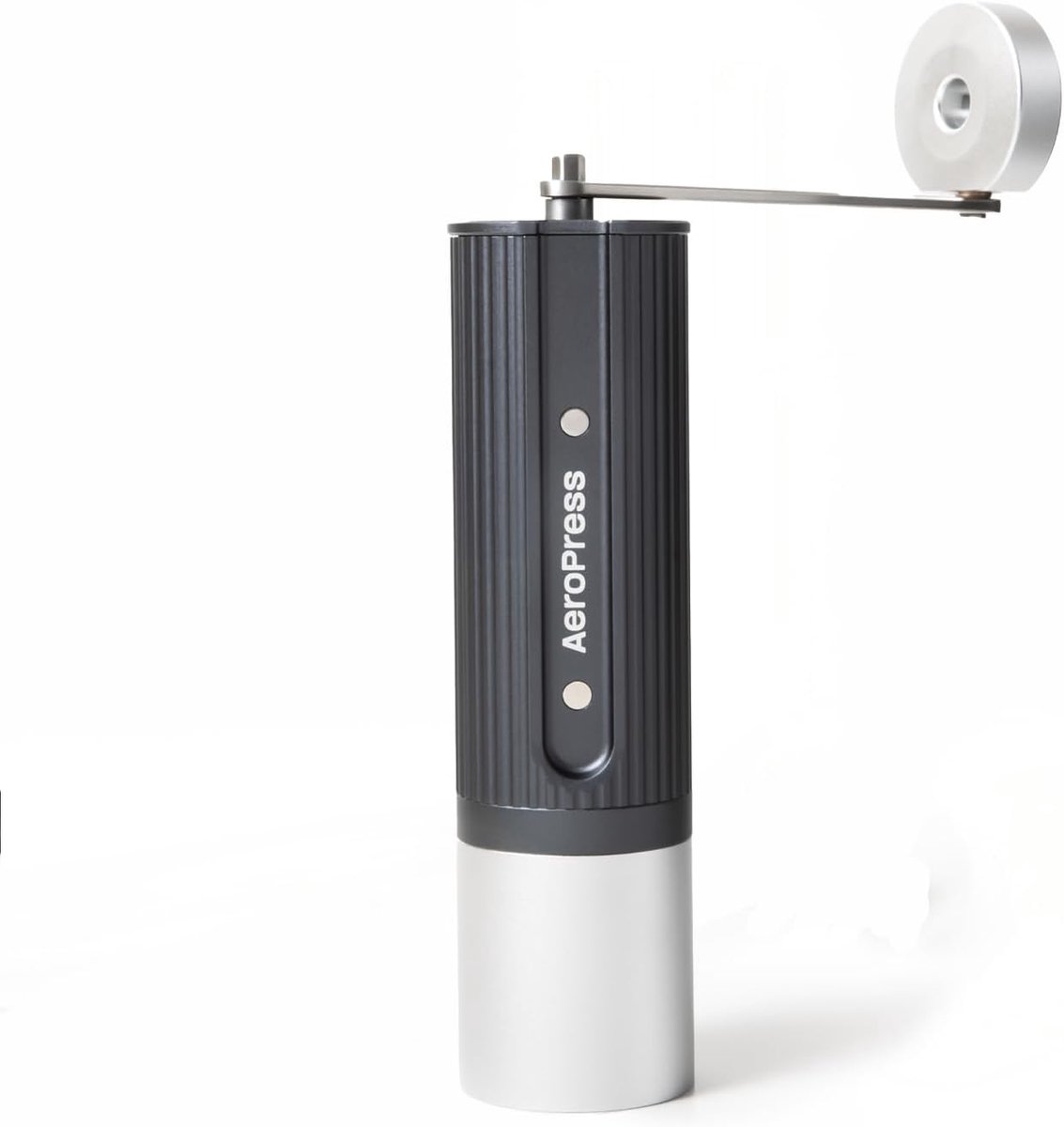 Thijox - AeroPress Handmatige Koffiemolen - Draagbare Koffiemolen met Titanium-Gecoate Conische Maalschijven, 60 Maalinstellingen voor Espresso, Frenc