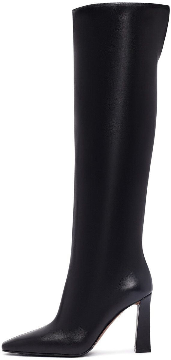 DERIMOD Heeled Boots Leather Heeled Boots