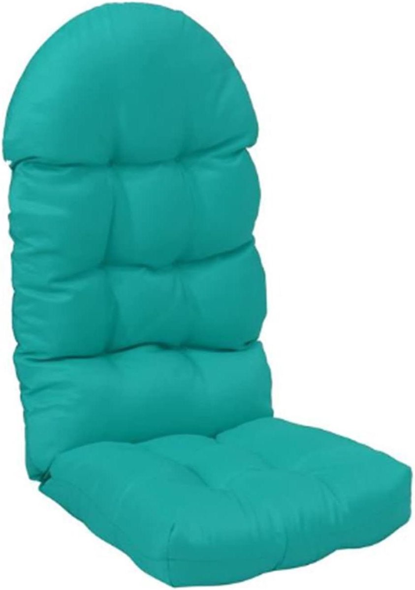 Stoelkussen Tuinmeubelen - Lounge Zitkussen - Buiten Ontspannen - Waterafstotende Stof - 48x41x71cm - Grijs