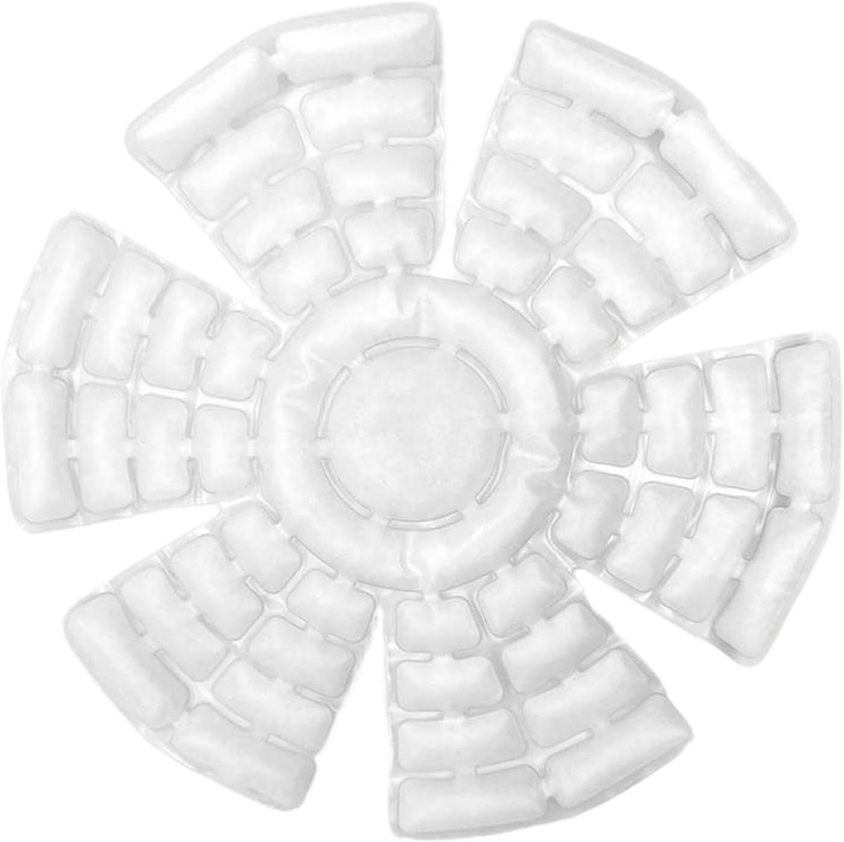 Hoofd Koelpad - Helm Inzetstuk - Buitenactiviteiten Comfort - Condensatiepreventie - 25 cm Diameter - Blauw