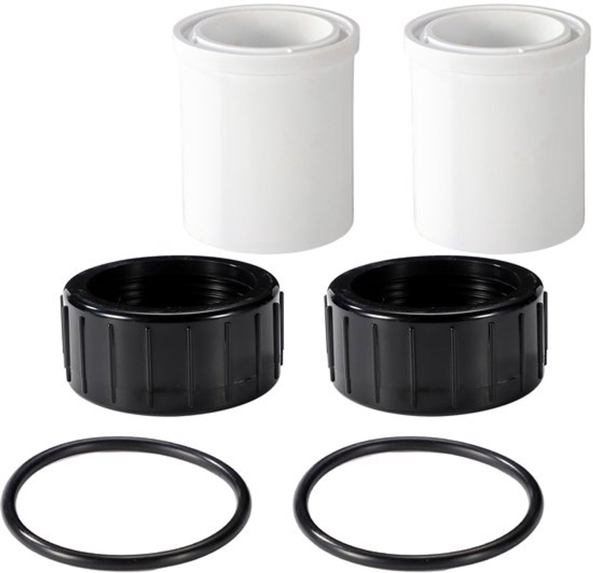 2 stuks 350157 zwembadpompkoppelingen, vervangende set koppelingen compatibel met Pentair Superflo en Superflo variabele snelheid zwembadpomp