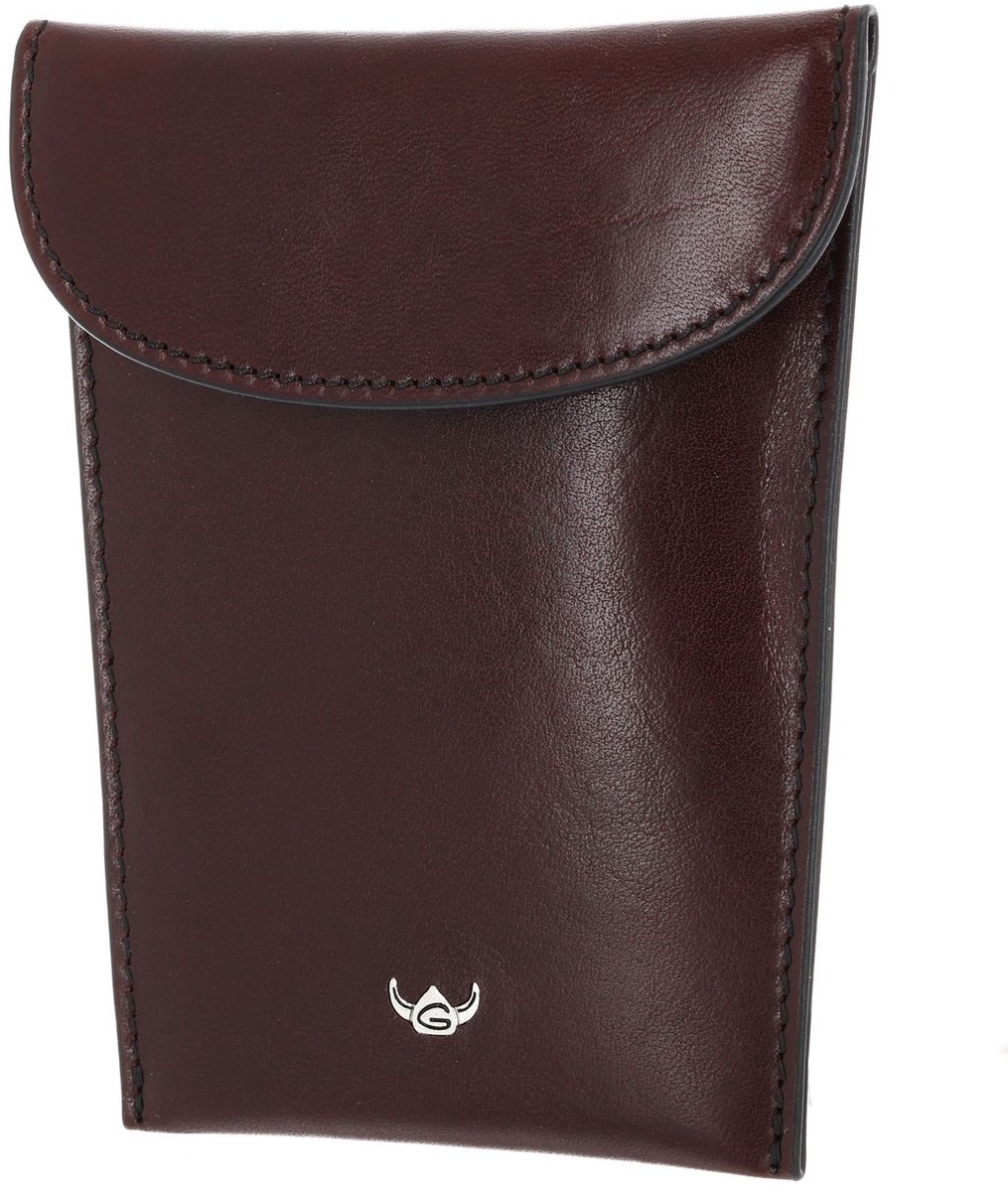 Golden Head Leren sleutelgeval Colorado RFID Protect Schlüsseletui 5155 Bordeaux wijnrood