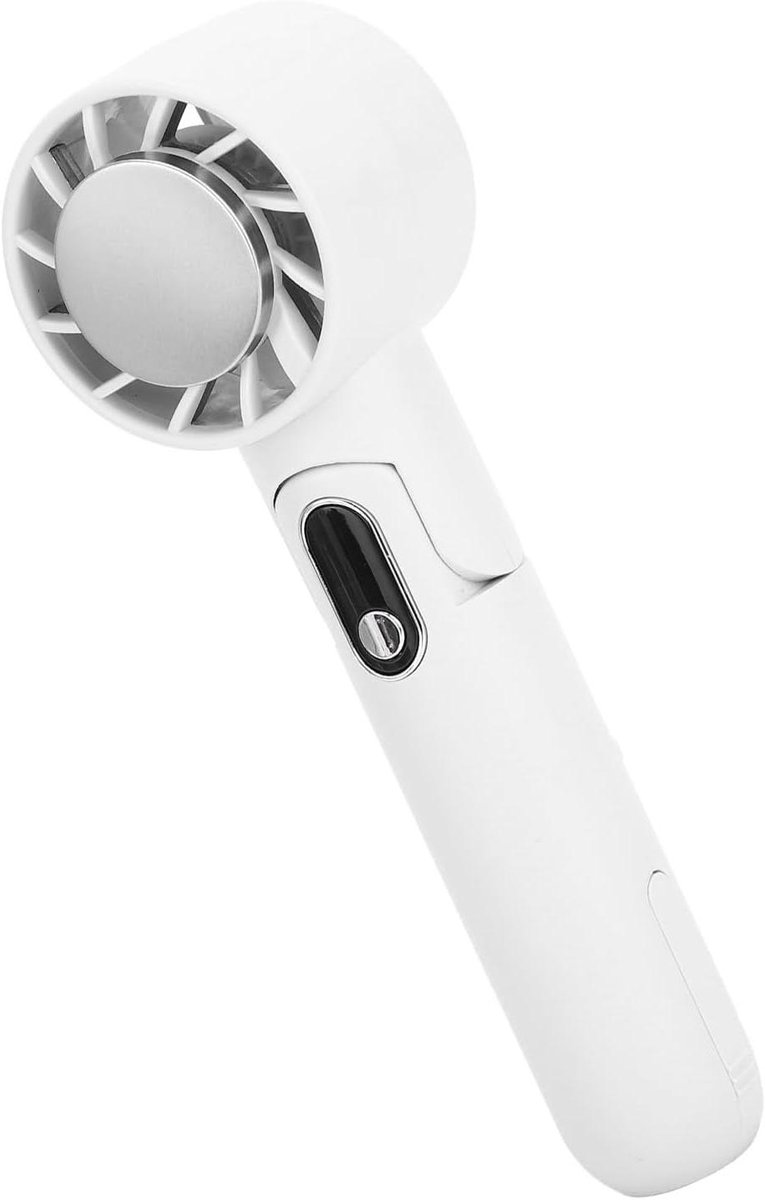 Mini Ventilator - Draagbare Koeler - Persoonlijke Verkoeling - TEC Koeltechnologie - 20 cm Hoog - Wit