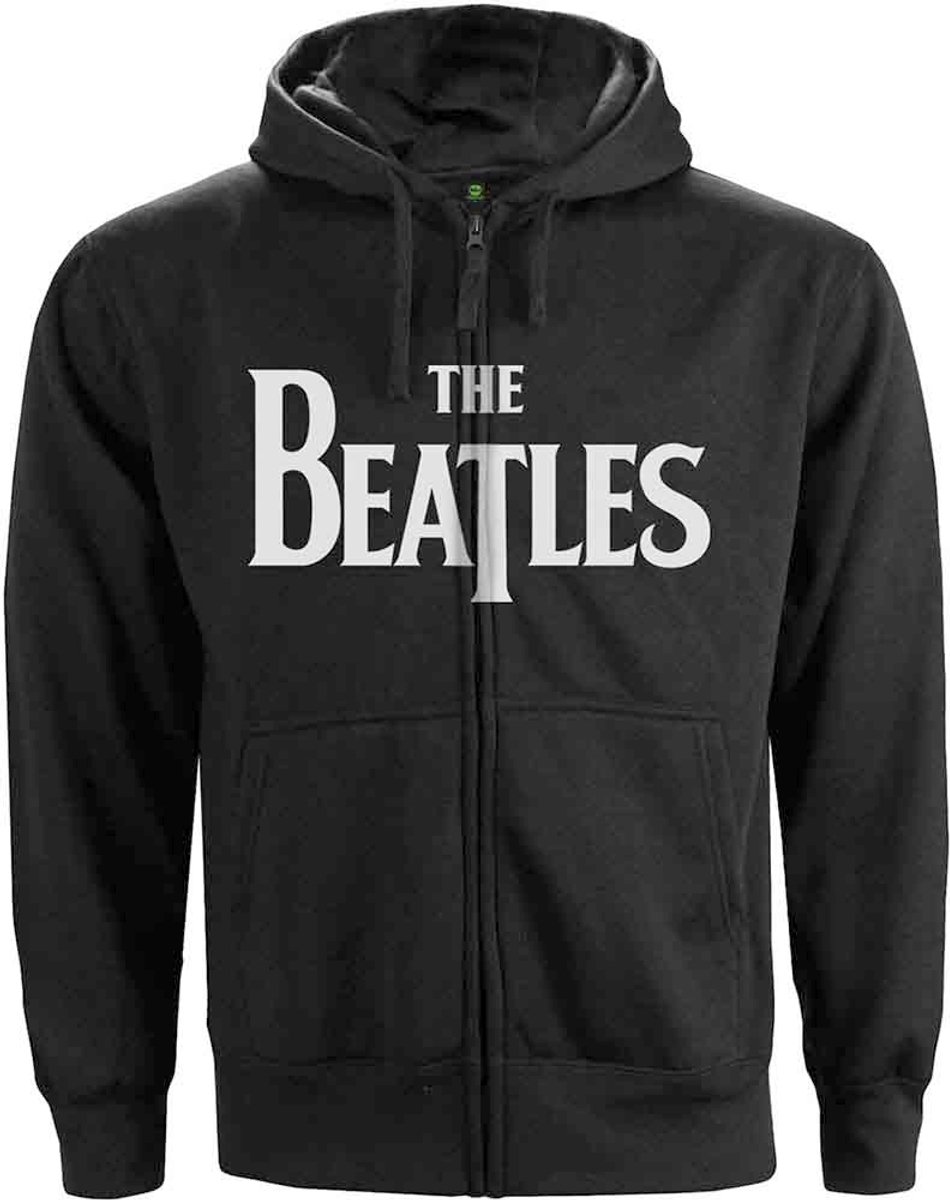 The Beatles - Drop T Logo Vest met capuchon - M - Zwart