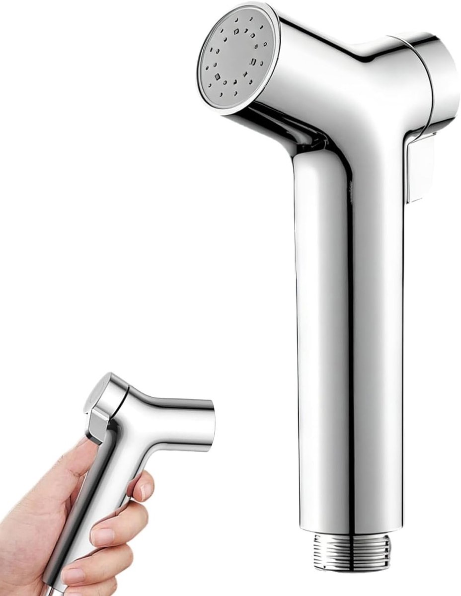 Verstelbare Handheld Bidet Douche voor Toilet - ABS Spuitkop voor Badkamer en Douchespray Accessoire - Hygiënische Toiletverzorging en Dierenverzorging