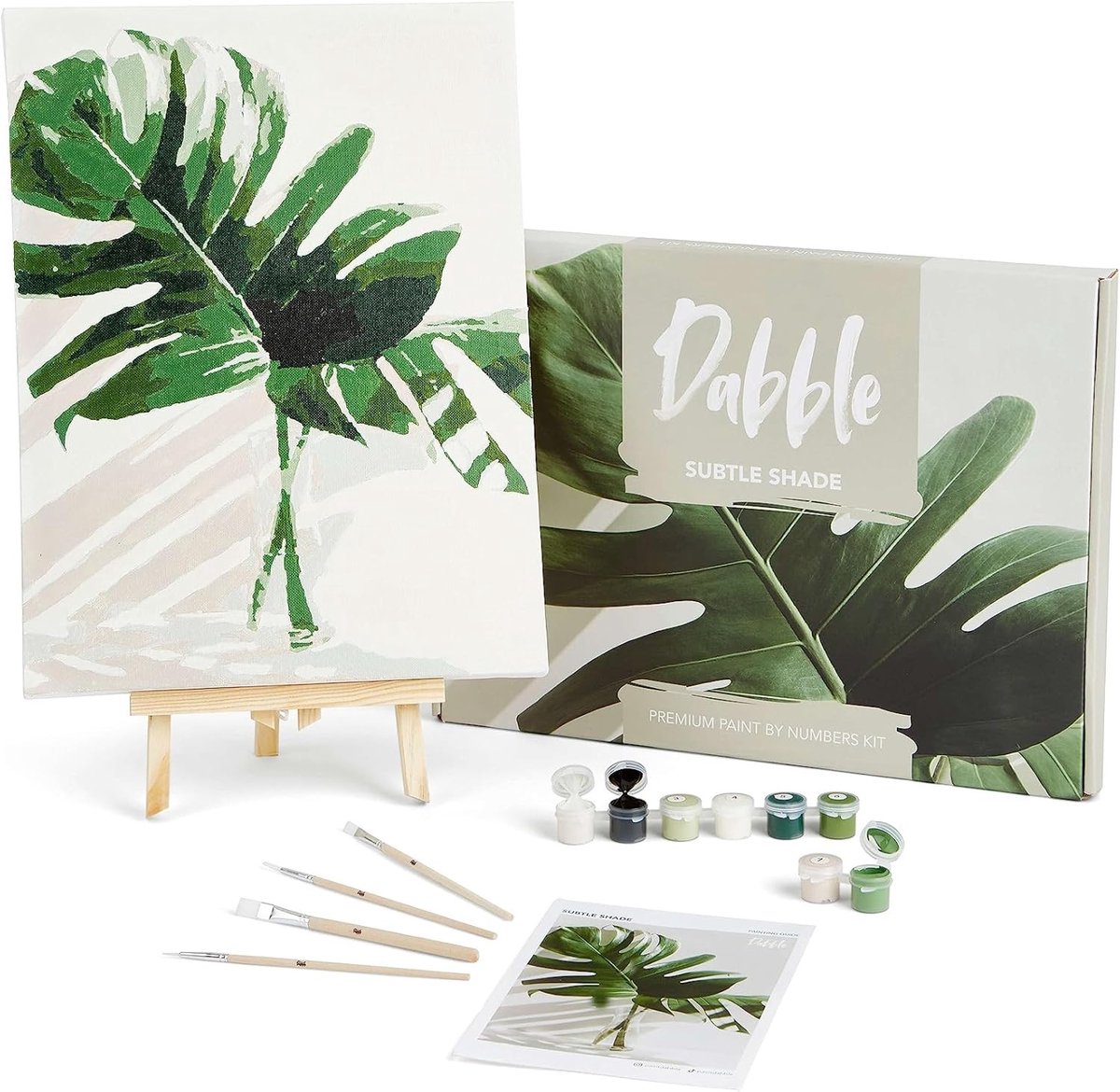 Schilderen op Nummer Kit - Canvasframe - Inclusief Professionele Verf - 3 Penseelgroottes - Voor Volwassenen en Beginners