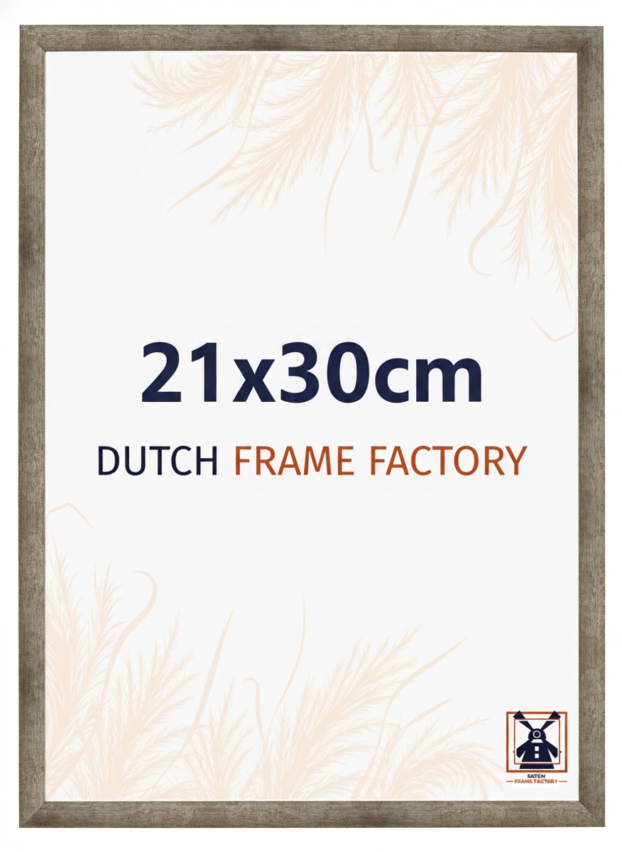 Fotolijst 21x30 cm - MDF - Metaal Vintage - Benno