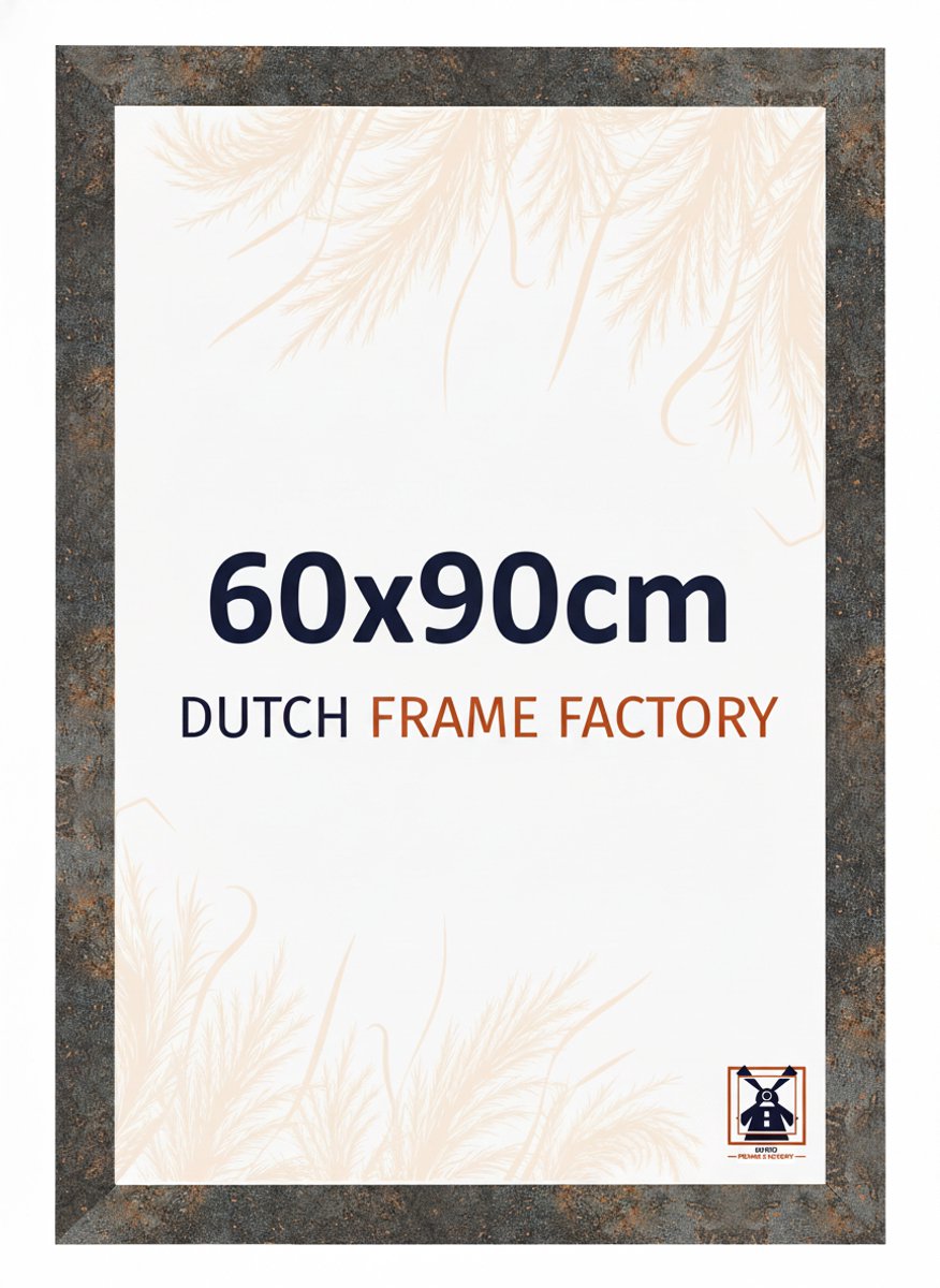 Dutch Frame Factory Fotolijst 60x90 cm - MDF - Geoxideerd Metaal - Benno