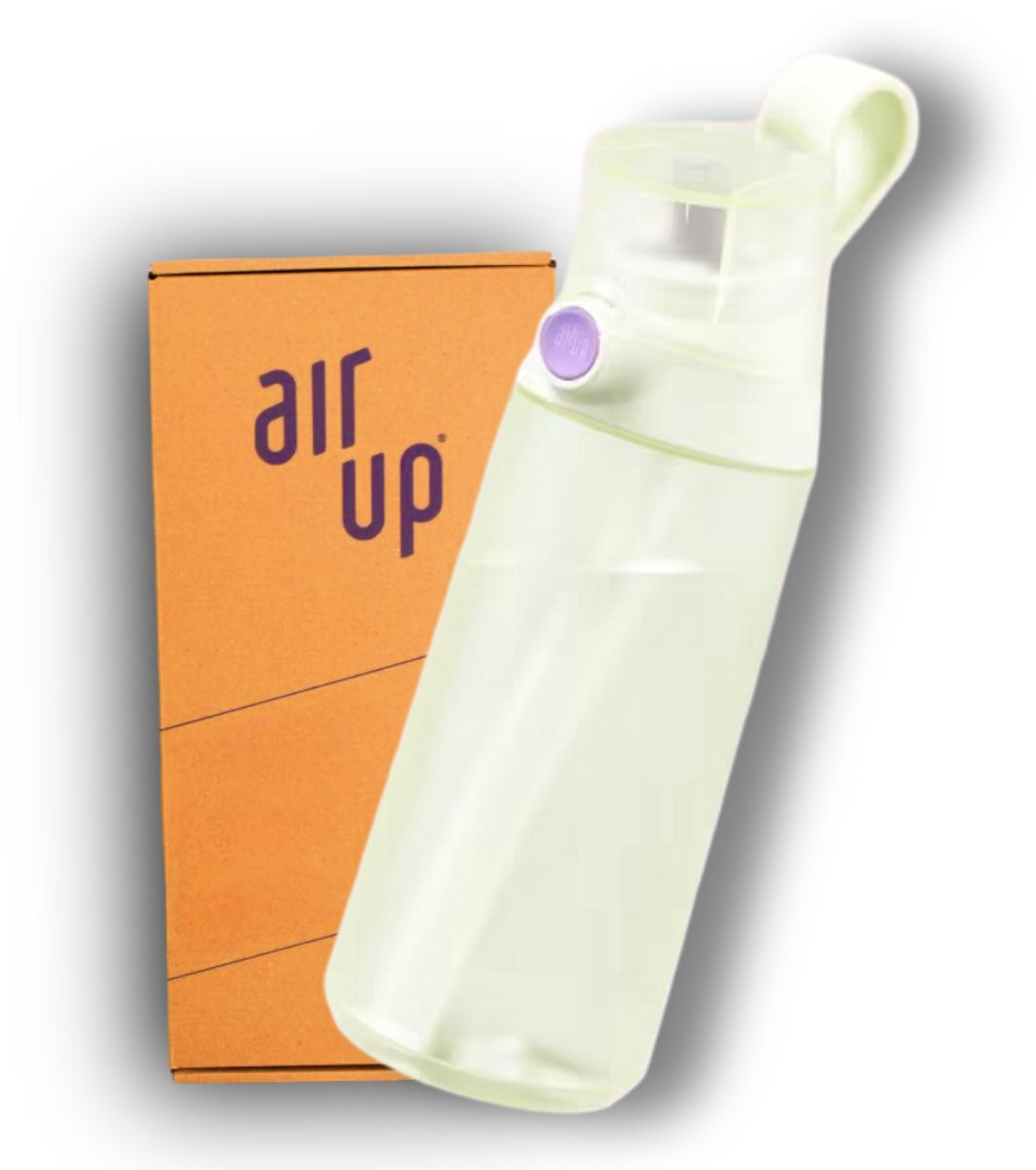Air Up Drinkfles Mini Sipper Buttercup Lichtgeel starterskit voor kinderen - Air up fles - geurwater - Inclusief 3 pods - vegan - bio