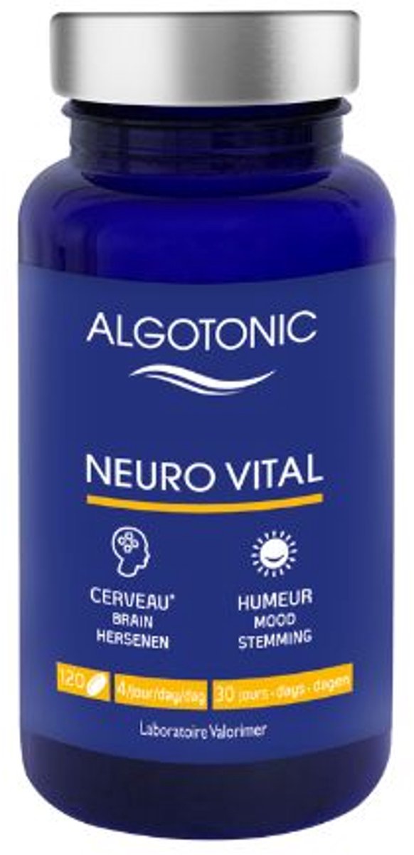 Neuro Vitaal Omega 3 Voedingssupplement - 120 Capsules - EPA 760 Mg DHA 140 Mg Per Dagdosering - Cognitief Welzijn En Zenuwstelsel - Lage Toxiciteit EPAX Gecertificeerd