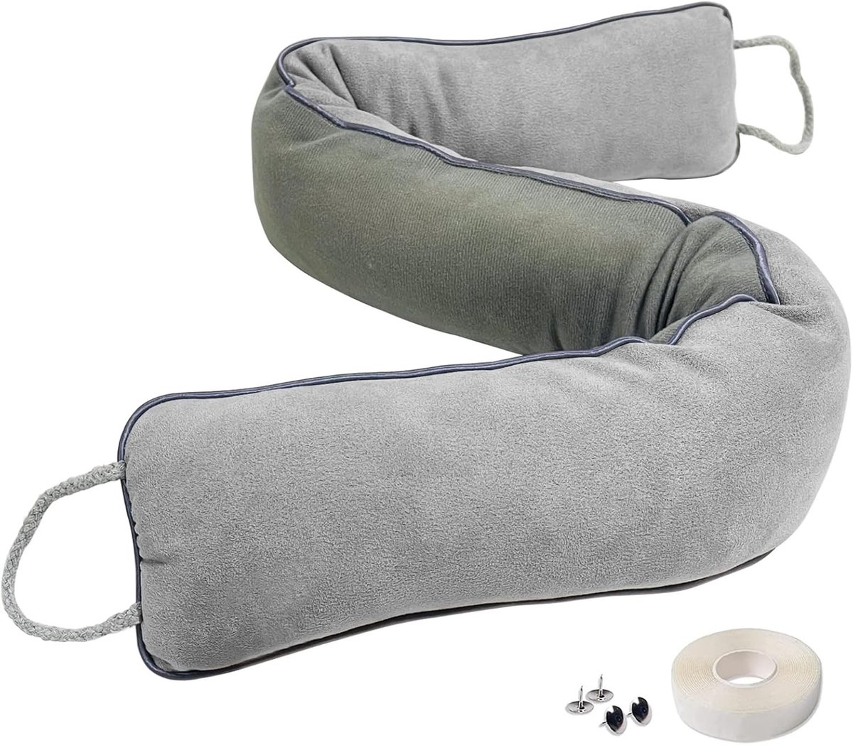 Draught Excluder voor Effectieve Bescherming tegen Wind, Insecten en Stof - Wasbaar, 98 cm