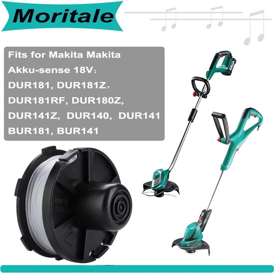 Spoelen voor Makita LIDL accu DUR181 DUR141 DUR180Z DUR181Z 196146-9 195858-1 (6 stuks) — afbeelding 5