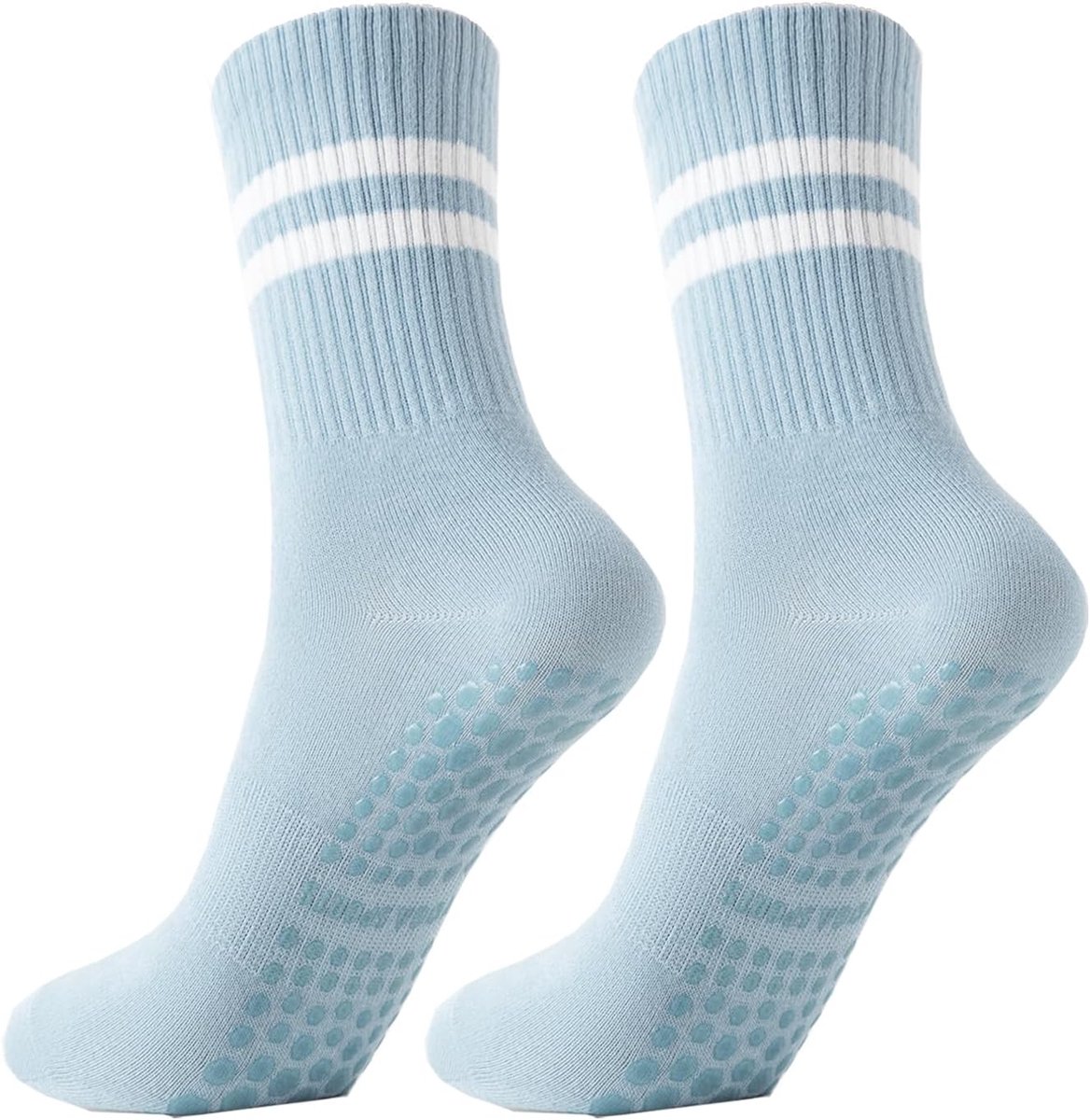 Sokken voor Vrouwen & Mannen Antislip Grip Sokken voor Ballet, Ziekenhuis, Dans, Trampoline, Barre