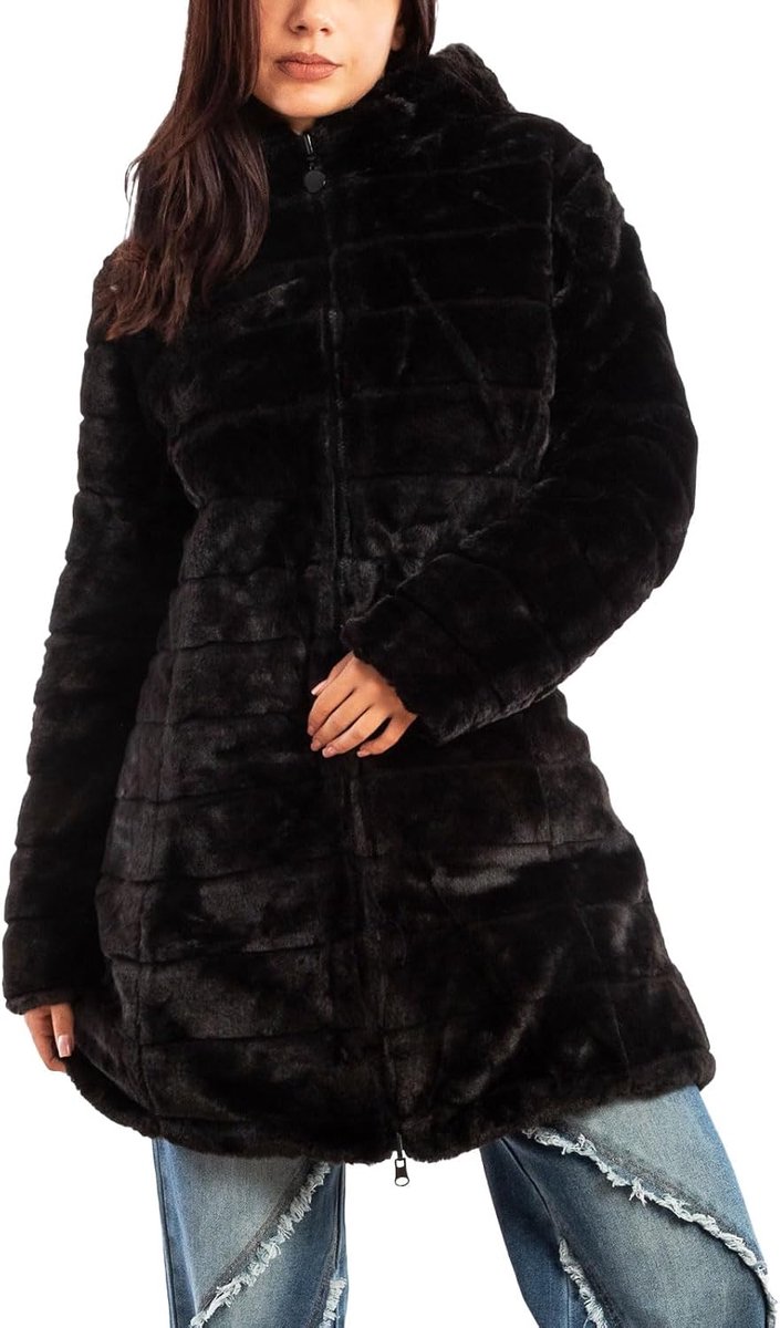 J81161A donzen dekbed voor dames, omkeerbaar, omkeerbaar, omkeerbaar, parka - - XX-Large