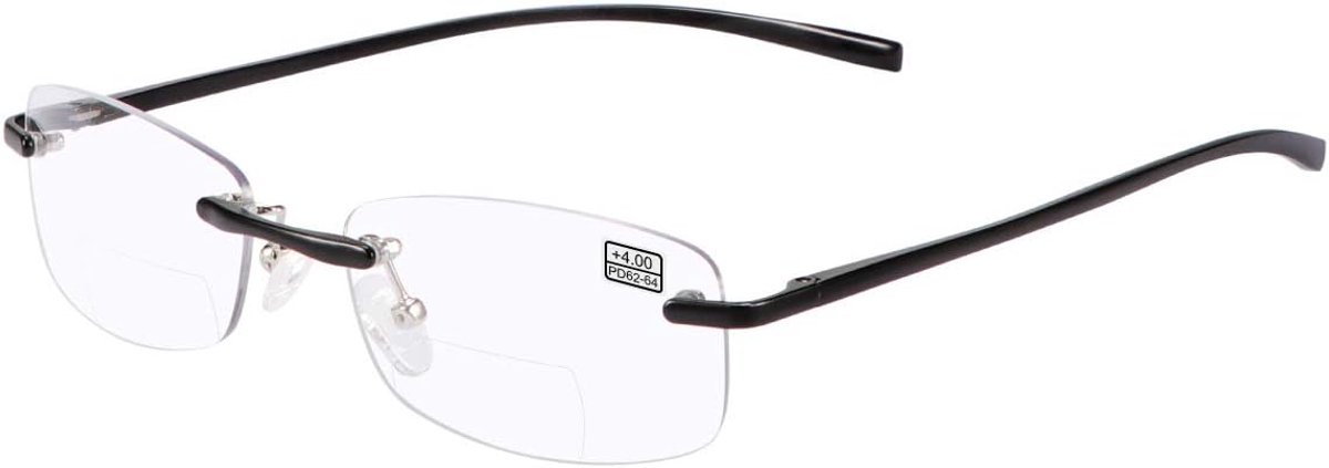 heldere bifocale leesbril Blauw licht blokkerende lezers voor mannen en vrouwen Unisex veerscharnier brillen ver en bijna tweeërlei gebruik lichtgewicht vergrootglas anti-verblinding