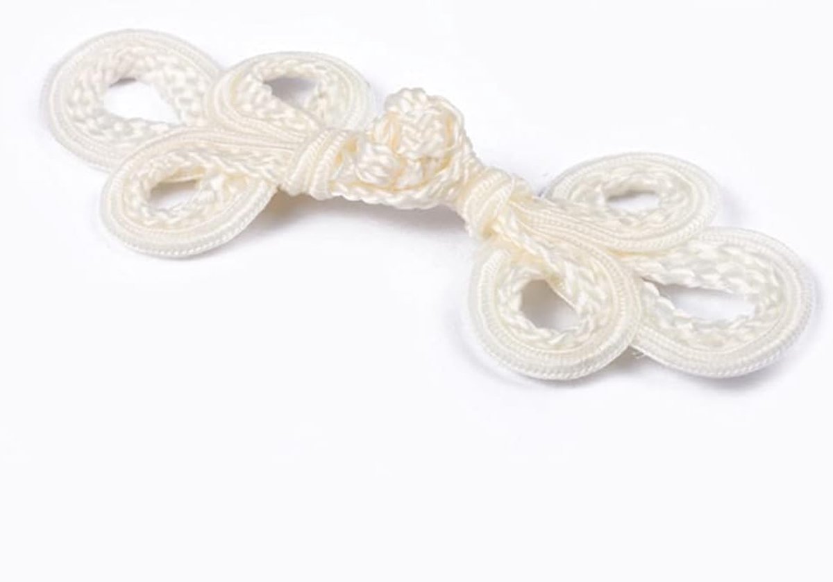 5 paar Chinese knoopsluitingen decoratieve naai knopen voor DIY naaiprojecten en kledingaccessoires