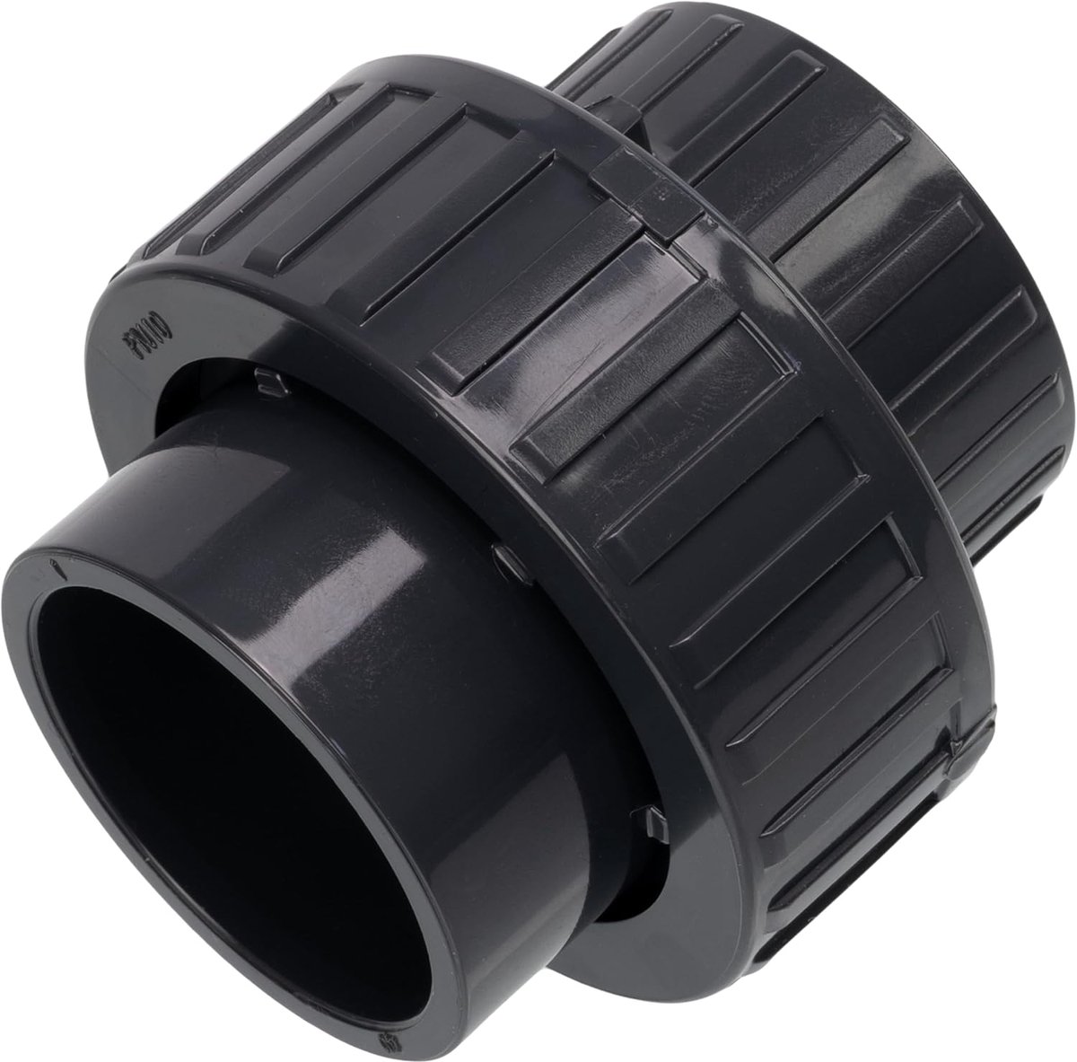 - C75566 - verbindingsstuk voor het lijmen met O-ringafdichting - Ø40x40mm - vrouwelijk/vrouwelijk - kunststof - PN10 - voor watertoevoerleidingen, irrigatie, diverse vloeistoffen