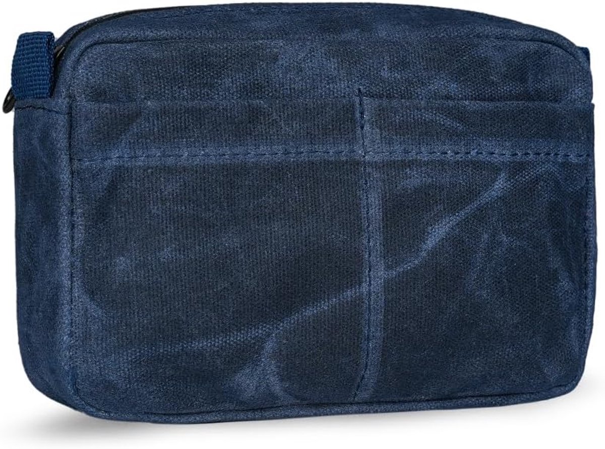 SP8 EDC Belt Bag Heren, EDC Pouch Canvas met 2 zakken, EDC Heuptas Heuptas voor Heren, EDC Tas voor Riem Organizer Tas voor Dagelijks Gebruik
