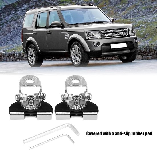 Lichtbalk Montagebeugel, 2 Stuks Universele Ijzer Auto Kap LED Werklamp Beugel Off Road Werklamp Mount Houder — afbeelding 3