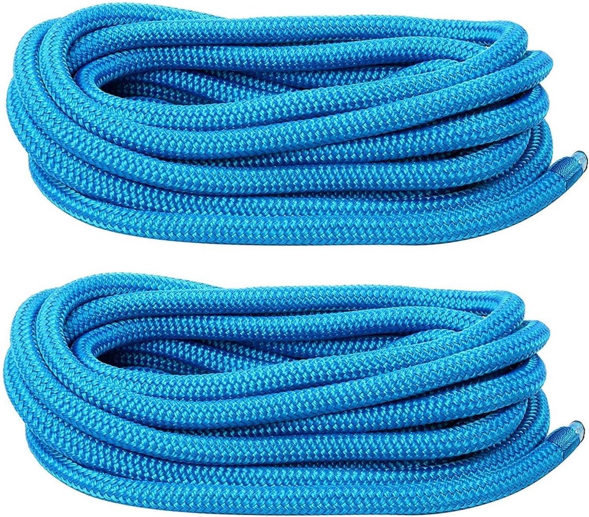 Touw boot fenderlijn nylon dockline aanmeerlijn fendertouw met oog 12mm diameter 6m lang blauw