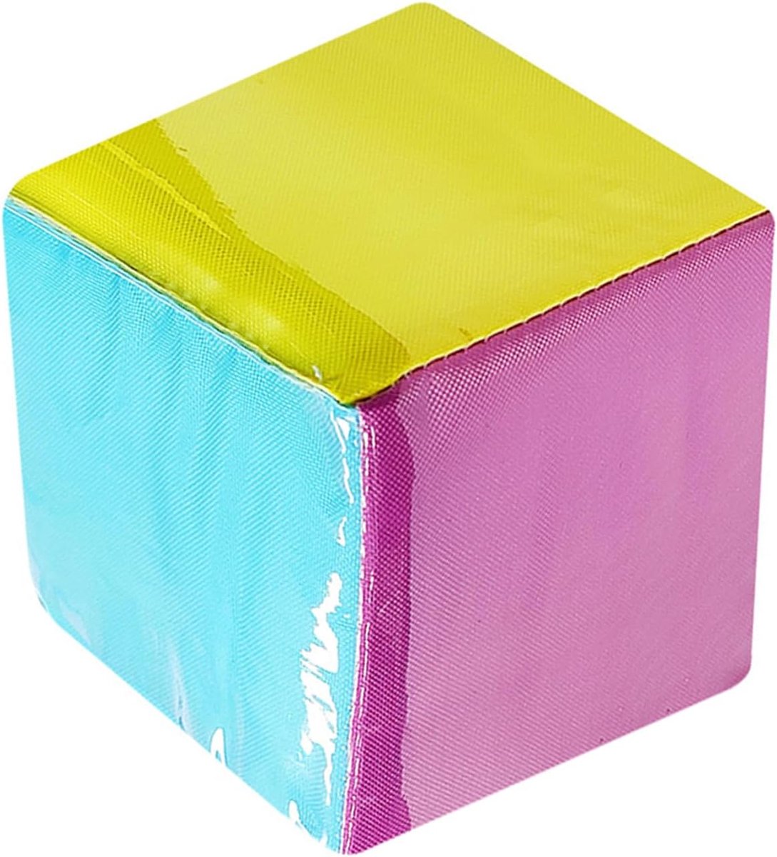 DIY educatieve speelkubus zachte klaslokaal dobbelsteen met transparante tas leraar grote dobbelstenen leerdobbelstenen speeldobbelstenen