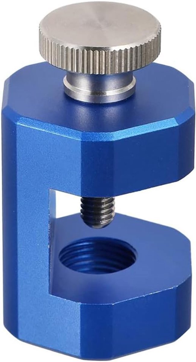 14mm universele precisie auto bougie kloof tool, billet aluminium bougie remklauw schroefdraad bougies (blauw)