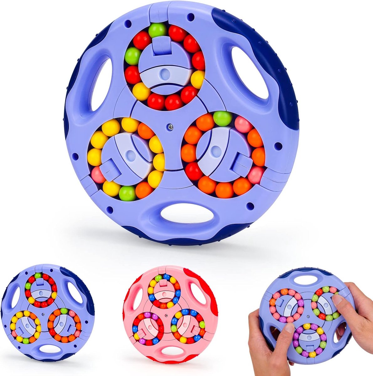 Baby Educatief speelgoed 9 10 11 12 jaar jongens meisjes kinderen IQ puzzel cadeau voor kinderen vanaf 6 - 13 jaar kinderen, speelgoed voor jongens van 7 tot 9 jaar, Magic Bean angstverlichting
