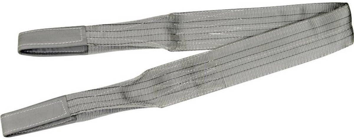 47104418 Hefband WLL 4.000 kg, lengte 4 m, breedte 120 mm, grijs